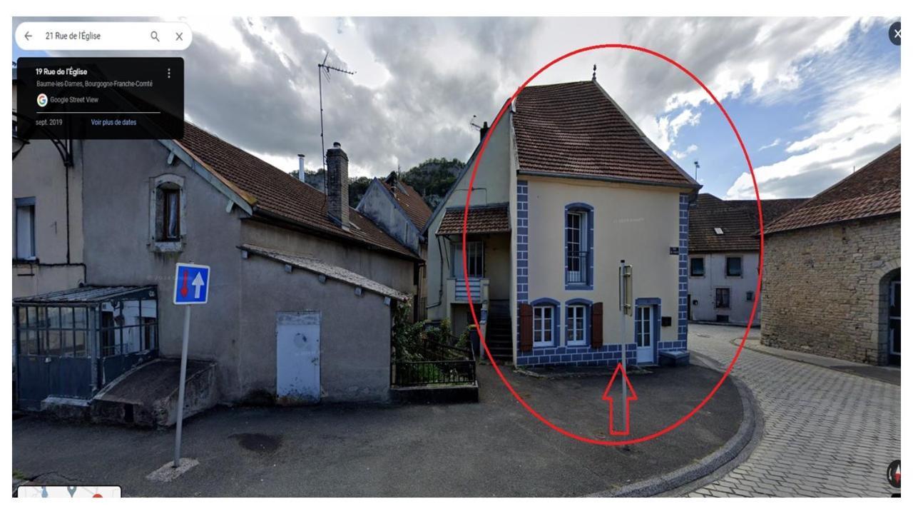 Appartement Meuble Duplex T3. Baume-les-Dames Kültér fotó